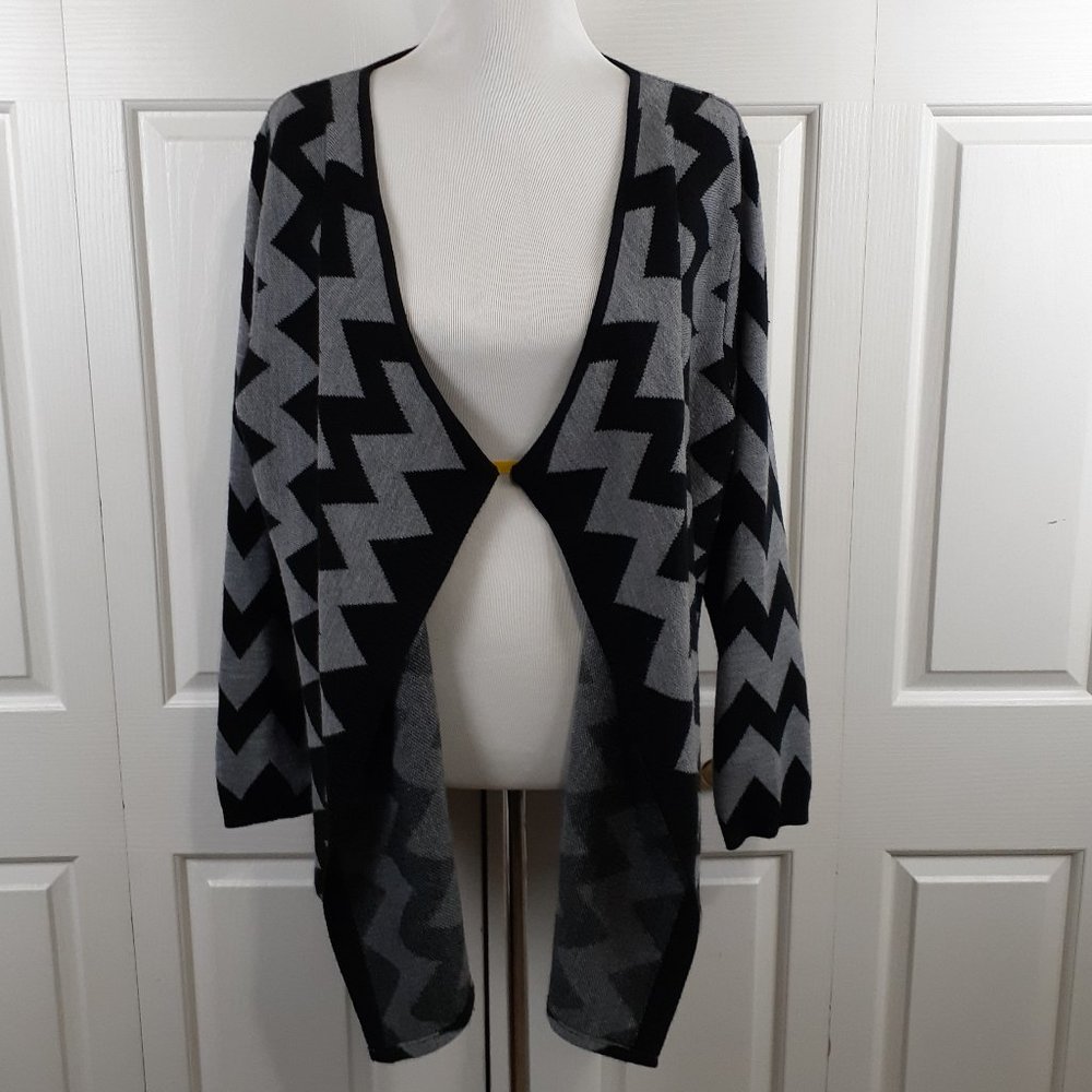 Faded Glory Long Sleeve Open Front Sweater